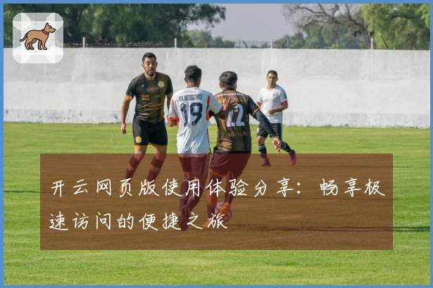 开云网页版使用体验分享：畅享极速访问的便捷之旅